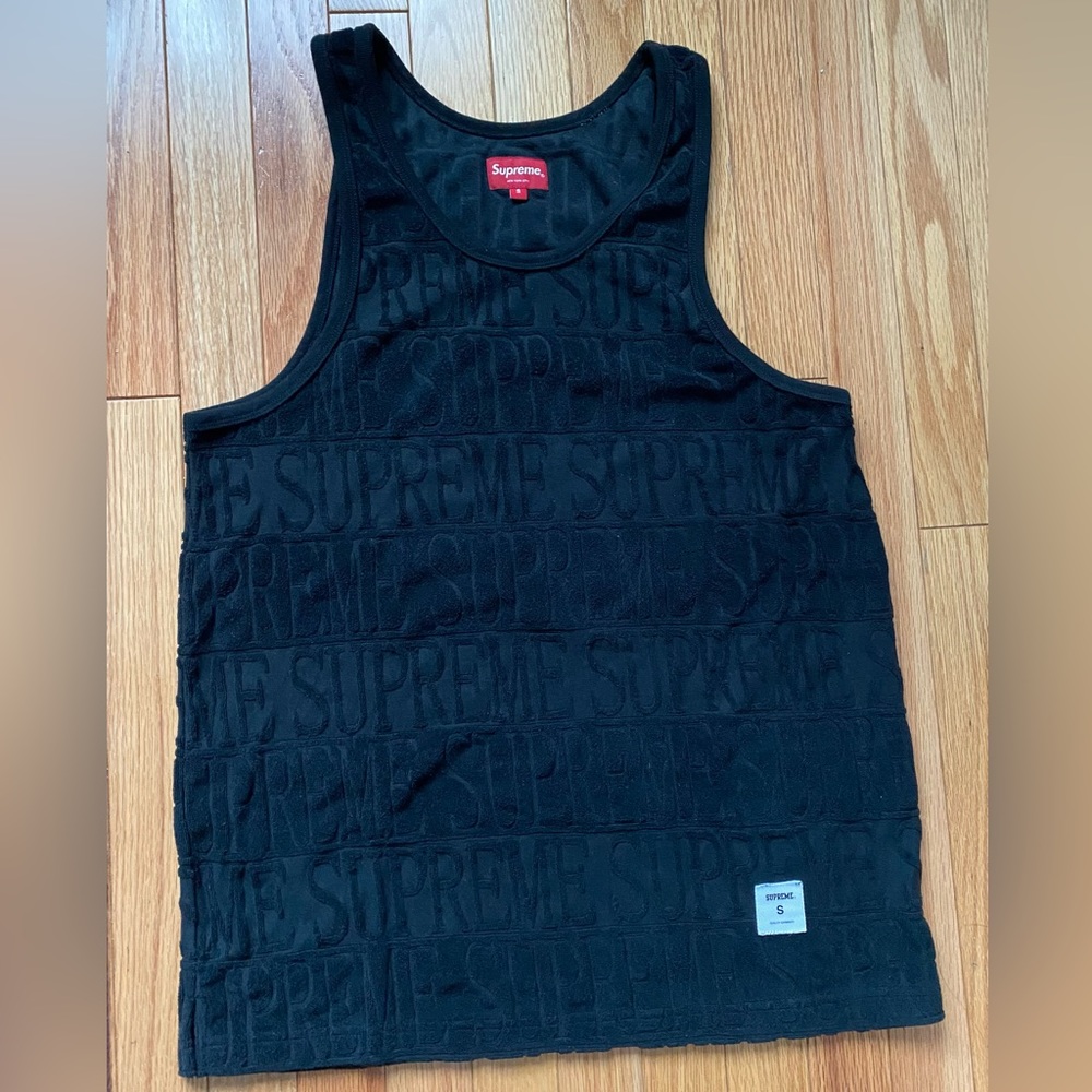 Supreme 17S Terry Logo Tank